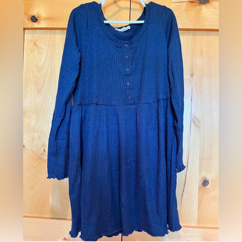 Z Supply navy ribbed dress